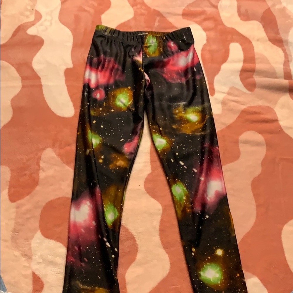 cute galaxy leggings